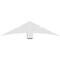 Ekena Millwork Davenport Architectural Grade PVC Gable Bracket, 60"W x 15"H x 6"D x 6"F, 6/12 Pitch GBP060X15X0606DAV00 - alternate 5